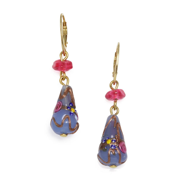 Romance Murano Glass Earrings S52A