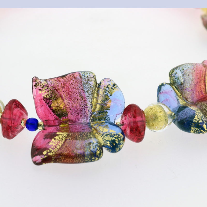 Mariposa - Murano Glass Butterfly Necklace