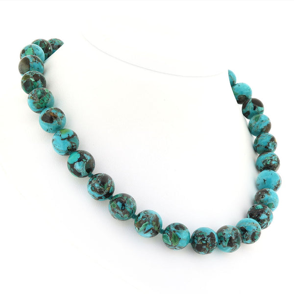 Blue Hubei Turquoise Necklace