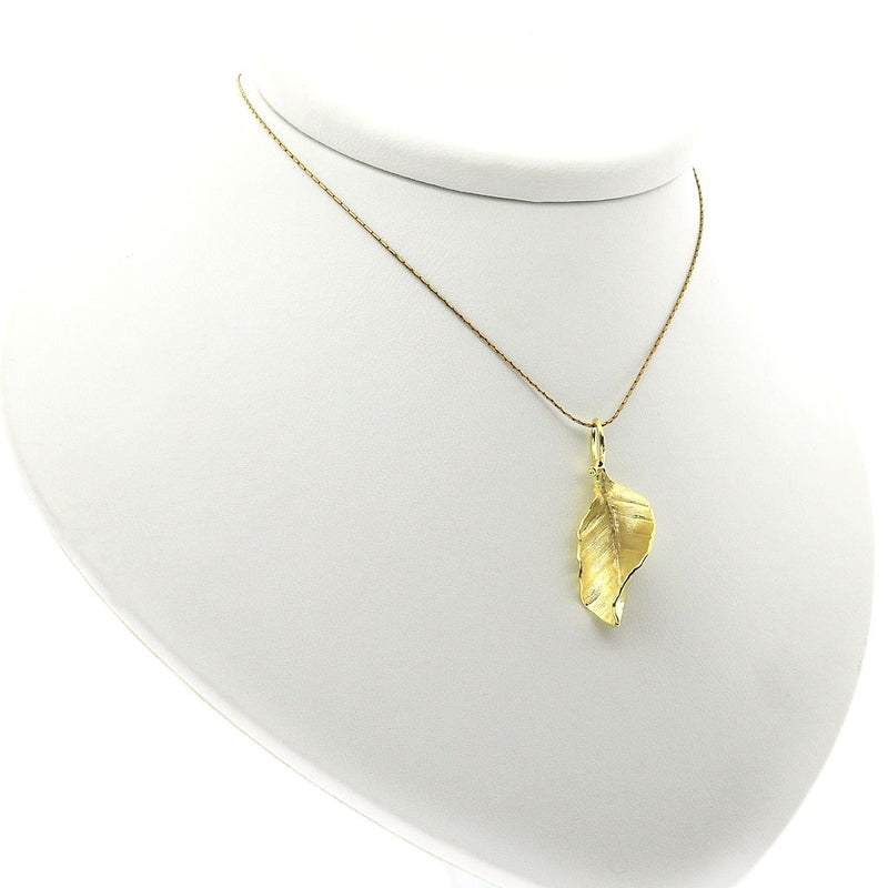 Betula Gilded Sterling Silver Leaf Pendant
