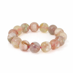 Sakura Agate Elasticated Bracelet
