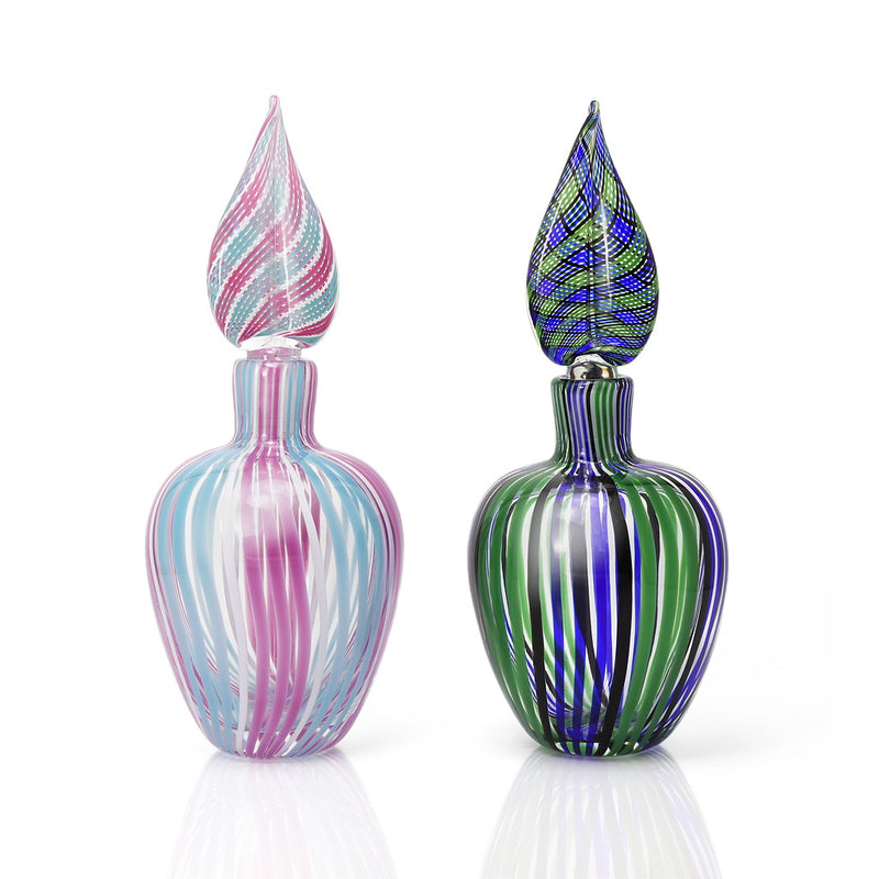Filigrano Art Glass Perfume Bottle Candy CLEARANCE SAVE £36